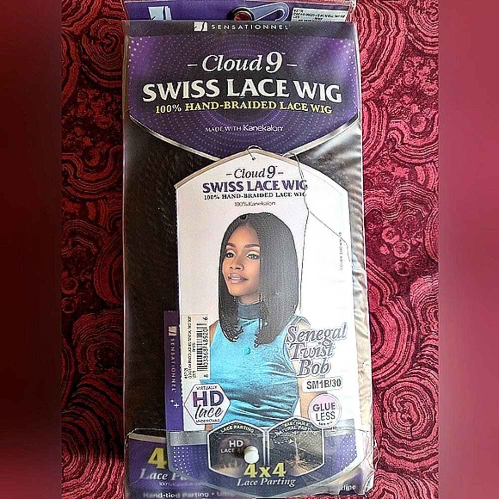 NEW! Lace front wig - Senegal twist bob